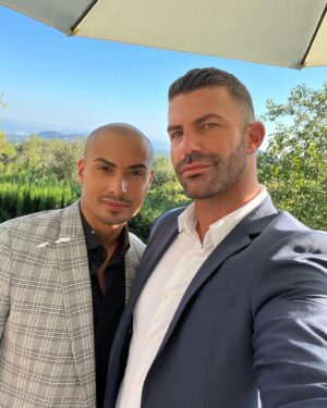 Naysha Lopez Instagram - To my forever Wedding date @jhughes1055 !! Happy Birthday papi.  We popped into each others lives by surprise but it’s no surprise how much I love you ! You are an amazing human being and I’m so lucky that we came together when we did ! From Indianapolis to LA, Spain and now Paris I am ready to travel the world with you ! Happy Birthday my beautiful man !  #papi #weddingdate #weddinginspain #happybirthday #33 #boyfriends #love #gayboys
