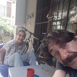 Nebil Sayın Instagram - Aha bahçe selfisi
