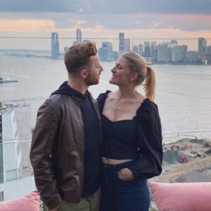 Ned Fulmer Instagram - The sun is setting on our New York trip, only one more day, but we’re excited to see our boys back home tomorrow 💕