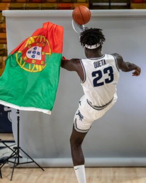 Neemias Queta Instagram - Year 3 officially beggins Wednesday 🤩👀! #aggiesalltheway #usubasketball #GATA