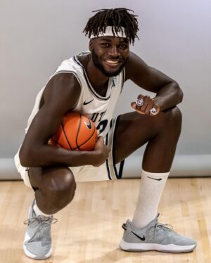 Neemias Queta Instagram - Year 3 officially beggins Wednesday 🤩👀! #aggiesalltheway #usubasketball #GATA
