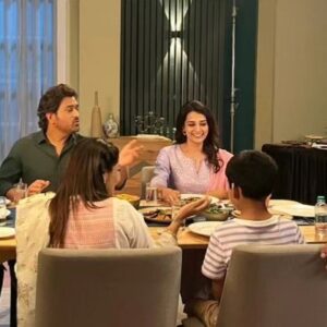 Neha Jhulka Instagram - Omg 
With Captain Cool himself 
Everything heard about him just so true.
Humble , Calm, Genuine , Sweet, soo natural...so lovable

Grateful for this opportunity to meet the man himself..The Cricketer who deserves all the love and respect. 
Glad to shoot an ad with him..
Happy to play his Onscreen Wife.

Had my fan girl moment 🤩
He got us our World Cup in 2011 😍
#dhoni #dhonifan #cricketlover #shootdiaries🎥 #shootlife #advertising #grateful🙏 #msdhoni #captaincool😎 #worldcup #fan #actorslife