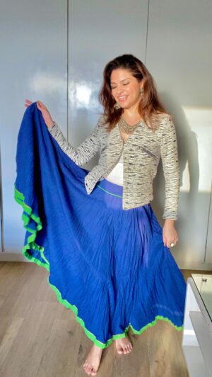Neha Kaul Instagram - Rakhi outfit x Boho

#rakshabandhan #rakshabandhanoutfit #bohostyle #bohochicstyle #indianboho #outfitinspo #fusion #reelsinstagram #reeloftheday #fyp #fashionblogger #fashioninfluencerindia #influencer #actor #reelsindia