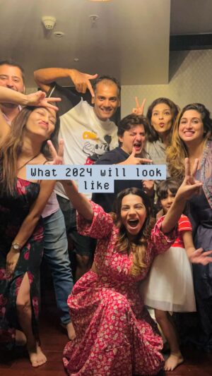 Neha Kaul Instagram - Ready for u , 2024 ! 

#friendsreels #2024