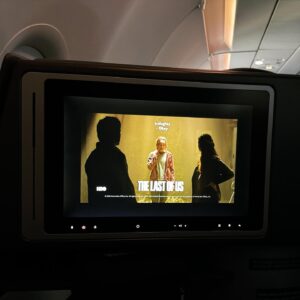 Neil Druckmann Instagram - On my flight back to LA this show is advertised. What is this life? 🤷🏻‍♂️