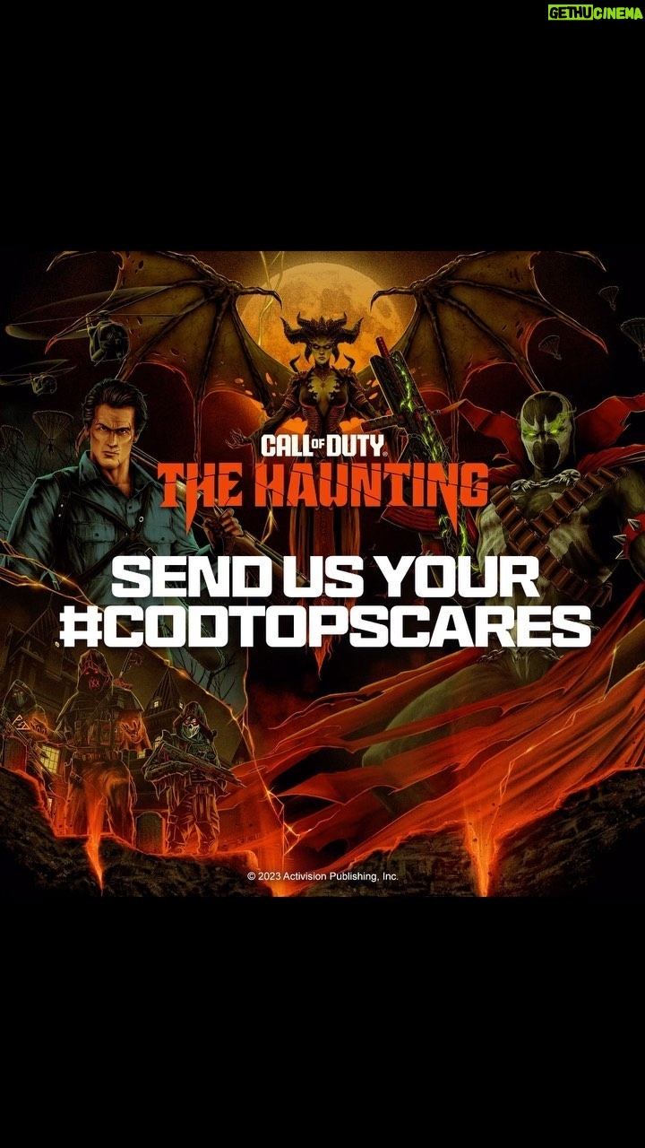 Neil Ellice - 16.1K Likes - Al Simmons and John MacTavish Operators fighting side by side or is this Soap VS Spawn?
Big respect to my man Spawn but it will take a lot more to scare Soap! 💥🏴💥
Who's up for a challenge ? 💥💀🎃🧟♀️
Submit your most terrifying plays from The Haunting by using #CODtopscares to be featured in Soap's commentary on the scariest clips on @callofduty this spooky season.
Stay frosty, my chums ❄️🎃❄️
#codtopscares #thehaunting #warzone #modernwarfare #callofduty #soapmactavish #neilellice #spawn