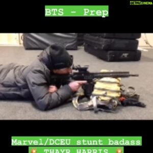 Neil Ellice Instagram - #TBT Shout out to THAYR HARRIS who I met on the production of Marvel's LOKI season 1. I was rolling immediately into shooting Call of Duty: Modern Warfare II on the stage at Infinity Ward on the west coast. Thayr kindly took a moment in Marvel's stunt HQ at Pinewood Studios to make sure I would hit the ground running with the Seals on that next set with rifle handling and movement. I will always remember his first rule of set etiquette with firearms: anything shaped like a gun - even if it's bright yellow plastic - IS a gun. Treat accordingly. Don't be afraid but do be mindful and respectful. Beyond grateful to this badass. #soapmactavish #modernwarfare2 #mw2 #neilellice #callofduty #marvel