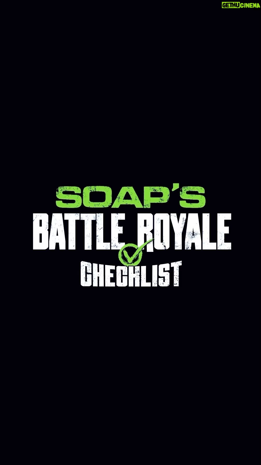 Neil Ellice - 11.7K Likes - Soap's Battle Royale Checklist! 🛁 🐥
Link in below, in Stories & Bio! Enjoy 👊🏼💥
https://www.tiktok.com/t/ZTR391P2v/
#neilellice #neil_ellice