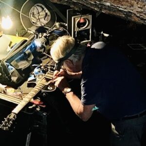 Neil Young Instagram - the master Larry Cragg 
finessing old black 

BARN