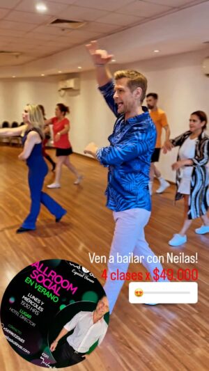 Neilas Katinas Instagram - Ven a bailar al Club social de @neilaskatinas 
Planes desde 4 clases x $49.000

No necesitas tener conocimientos, solo ganas de divertirte 
#letsdance #neilaskatinas #nosvemosbailando