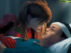 Neill Blomkamp Instagram - Day 6 #popcull . Tetsuo meets Asuka Langley Soryu #akira #neongenesisevangelion by @djahal