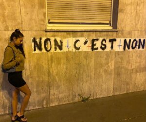 Nelufar Hedayat Instagram - REPOST. Reposting this as the other street art was deemed to be offensive and inappropriate and I don’t want any woman to feel like she has to chose between her race and her sex or any other part of her identity for that matter. Each movement we belong to is a facet of WHO WE ARE. As a vegan, as a feminist as a woman of colour, I stand in solidarity with other movements for equality.