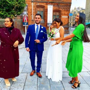 Nelufar Hedayat Instagram - I was bursting with pride 🎉  Congratulations Mariam and Lemar.