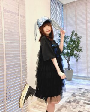 Nene Hieda Instagram - ̗̀ ꪔ̤̥ꪔ̤̮ꪔ̤̫ ̖́-

#私服 #うさみみ帽子
