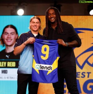 Nic Naitanui Instagram - Welcome West @harleyreid_6 #9