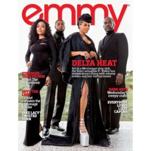 Nicco Annan Instagram - Delta Heat hardware 🏆✨ 
EMMY MAGAZINE came on over to the Valley. @katorihall P-Valley
@televisionacad #emmymagazine
Article By MALCOLM VENABLE @mrmalcolmvee 
Photographs by ROGER ERICKSON @rogererickson
Styling by JASON REMBERT @jasonrembert
My Grooming by CHERISH BROOKE HILL @cherishbrookehill