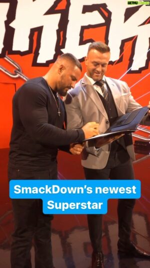 Nicholas Aldis Instagram - @bronbreakkerwwe just changed the game on Friday nights 😤