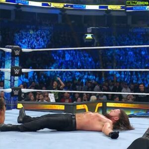 Nicholas Aldis Instagram - Last Friday’s Triple Threat Match on #SmackDown was stolen from us… then upgraded to a Fatal 4-Way Match at #RoyalRumble! 🔥