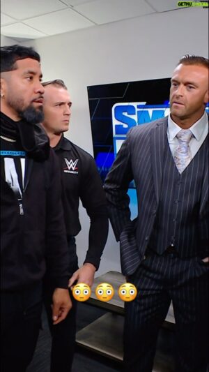 Nicholas Aldis Instagram - @nickaldis is already showing that #SmackDown is HIS show 😳