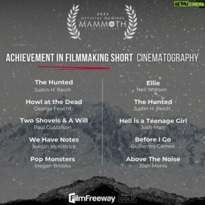 Nicholas Cirillo Instagram - Absolutely thrilled to be premiering Two Shovels and A Will at @mammothfilmfestival tonight !!!