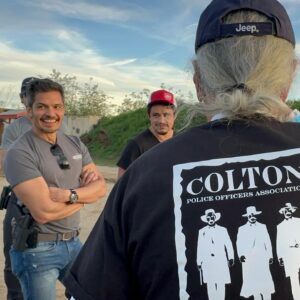 Nicholas Gonzalez Instagram - Always a student. Always learning. Always evolving. My sincerest thanks to the team @methodendeavors (@methodendeavors @eric_lundquist17 @johnnyhg80 ) and @swatcbs very own @odievgallop 
Slow is smooth, smooth is fast. These skills don’t come quickly but practice does bring results. This is just the beginning. PewPew!!! Thanks for the connection @olmospix 
📸: @olmospix 
🎥: @olmospix