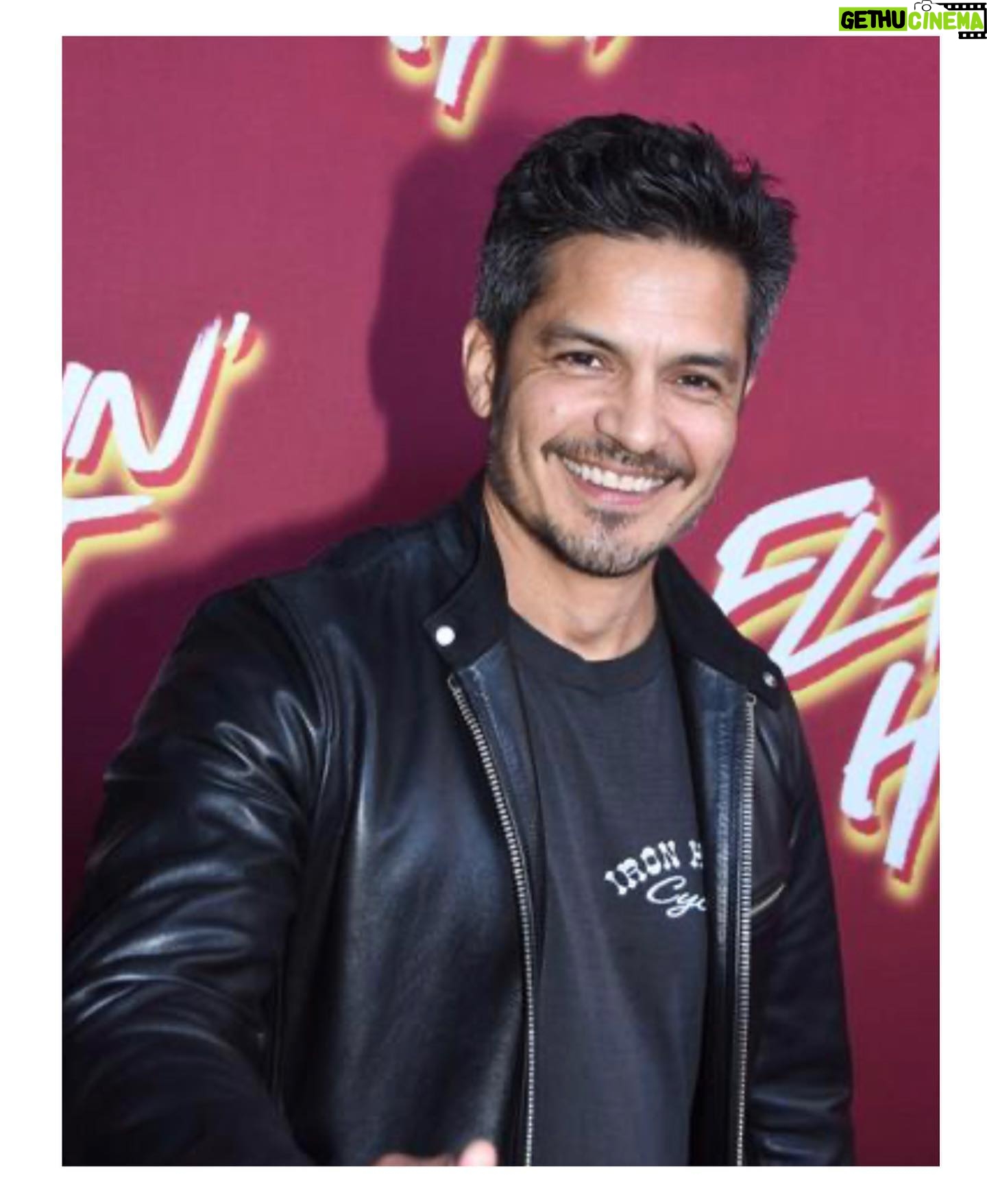 Nicholas Gonzalez - 8.1K Likes - What a wonderful night surrounded by my brethren AND Sisteren at @flaminhotmovie movie premiere. Congrats to @jessejohngarcia @emiliorivera48 @pepefied11 @annieggonzalez @bobbyjuniorsoto and @evalongoria on a heartwarming and inspiring film. 🔥
Slide 2: Couldn’t wipe the smile off my face from seeing so many good friends on the carpet. Hadn’t met up with @andrewkeegn in way too long. We used to rip up the carpets in the 80’s! 🎸