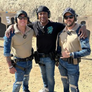Nicholas Gonzalez Instagram - Always a student. Always learning. Always evolving. My sincerest thanks to the team @methodendeavors (@methodendeavors @eric_lundquist17 @johnnyhg80 ) and @swatcbs very own @odievgallop 
Slow is smooth, smooth is fast. These skills don’t come quickly but practice does bring results. This is just the beginning. PewPew!!! Thanks for the connection @olmospix 
📸: @olmospix 
🎥: @olmospix