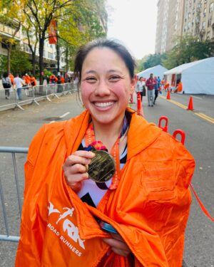 Nicholas Kristof Instagram - Marathon proud!