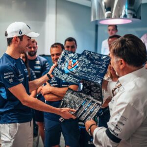Nicholas Latifi Instagram - It’s been an emotional few weeks, reflecting on my @f1 adventure with @williamsracing. 

I want to thank everyone at the team for all their hard work and the sacrifices they’ve made to push the team forward 💙