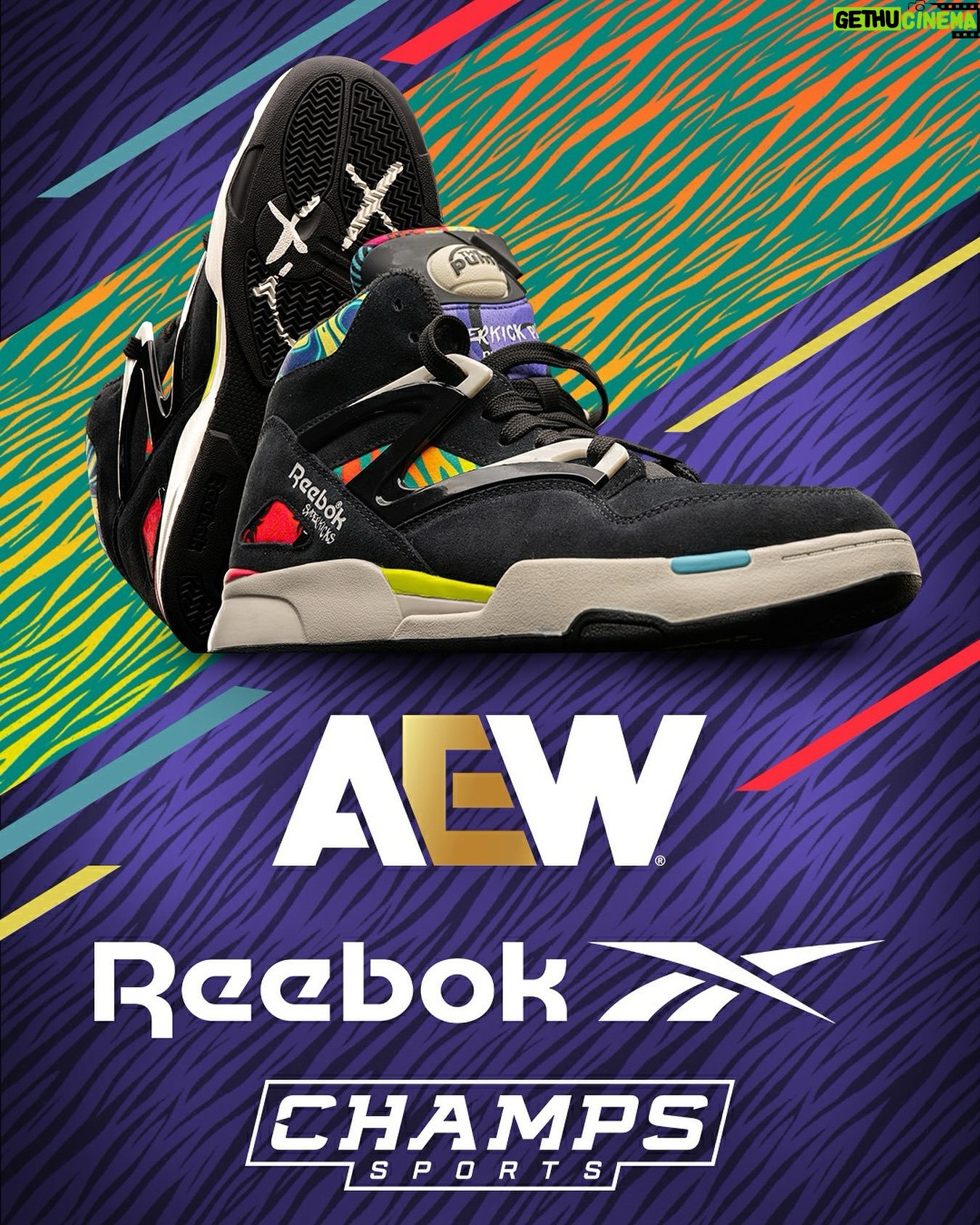Nicholas Massie - 6.5K Likes - Stop by the Champs Sports store at Fashion Show Mall on Las Vegas Blvd THIS SATURDAY 5/25 at Noon PST for a chance to buy a pair of the Young Bucks x Reebok Pump Superkicks!
Only 100 pairs available to purchase in-store in celebration of the launch online this holiday weekend!