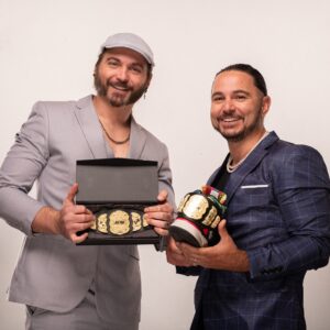 Nicholas Massie Instagram - Get your hands on the newest accessory to show you not only love AEW... but also have a little style 😏

Not everyone can be ELITE, so be sure to use and FOLLOW #PowerMovesStartWithTheHeel AND @AEWOnTV for your shot at getting your hands – and shoes – on an @aew sneaker belt from us... because power moves deserve to be rewarded