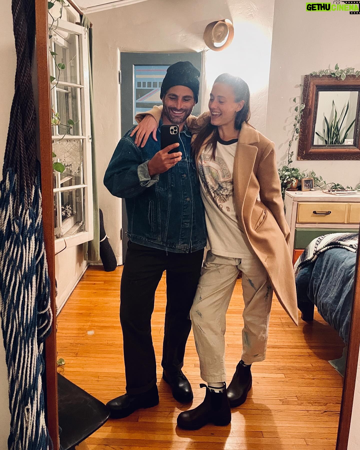 Nick Baga - 1.5K Likes - Enjoying the ride. It's been an eventful couple of weeks and life never stops surprising me. Finding comfort in my ability to trust that I am in the right place at the right time and doing exactly the right thing. Can't believe I have so much love in my life. Every time I try to count myself out something happens to re-spark the flame. Look for beauty. Take deep breaths. Dance more.
Patience means you already trust that it will happen.
1. @emcrouchie got each other vegan boots!
2. Gypsy butt
3. Taking in a sunset
4. 100k - I am so grateful for each and every one of you
5. Just a selfie at rehearsal for no reason
6. Working w/ old friends @iamdjdubz
7. Self tapes on self tapes on topless self tapes
8. Good ass quote
9. My best advice
#Bagalove #life #dog #ocean #sunset #boots #emmys #patience #rehearsal #selfie #dance #quote #dump