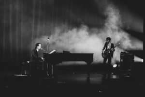 Nick Cave Instagram - Nick Cave, Live in North America with Colin Greenwood, New York City

📸 by @sachalecca 

#nickcavelive