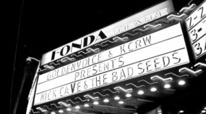 Nick Cave Instagram - To celebrate the 10 year anniversary of Push The Sky Away, the 2013 album launch show from The Fonda Theatre, LA is now available to watch for free, for a limited time only. Link in bio.

Visit the #PTSA10 website now to watch the film and rediscover the album with new and exclusive videos, lyrics and limited edition merchandise.

Share your favourite Push The Sky Away moments in the comments using #PTSA10.