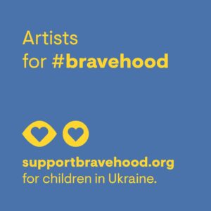 Nick Cave Instagram - #bravehood is a global charity campaign initiated by non-profit organisation @guidinglight.global in partnership with @unicef to support children in Ukraine with food, emergency shelter, healthcare, and psycho-social support. 
Organic cotton merchandise featuring lyrics by Nick Cave can be purchased via the link in the bio, with all net proceeds going to UNICEF’s emergency relief efforts for Ukraine.