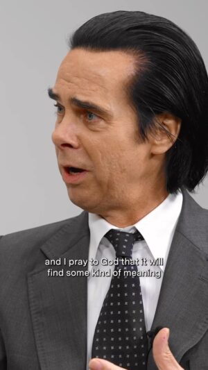 Nick Cave Instagram - WATCH: In this new video, Nick Cave discusses his exhibition, ‘The Devil — A Life’ at Xavier Hufkens gallery with Philippe Van Cauteren (@philippevancauteren), the artistic director of S.M.A.K.

“I think the Devil gave me a kind of disguise. Even though I didn’t really know at the time of making them, it was ultimately a way of coming to certain realisations about things happening in my life. So, it was never me, but it was in the end very much so.” 

Click the link in bio to watch the full video 🔗

📆 The exhibition will be on view until tomorrow, 11 May, at the gallery’s St-Georges location in Brussels.

—
#nickcave #xavierhufkens