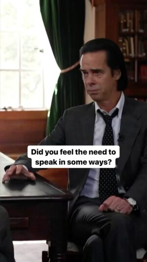 Nick Cave Instagram - SATURDAY: In a candid conversation with @nickcaveofficial about his book “Faith, Hope and Carnage,” Cave tells @AnthonyMasonCBS about processing the loss of his son through songwriting and how his fans saved his life.
