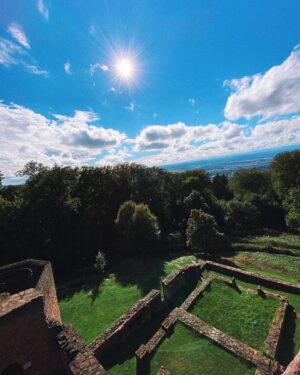Nick Hargrove Instagram - castles, goats, and ruins