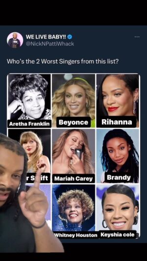 Nick Joseph Instagram - We were All thinking it, i just said what nobody would say? Who y’all picking? 😂😂😂