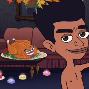 Nick Kroll Instagram - Swipe through for a Thanksgiving love story