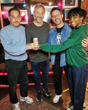 Nick Kroll Instagram - So nice to be back onstage at largo with some of the funniest and friendliest friends
