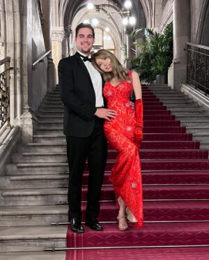 Nick Merico Instagram - The Concordia Ball is an event dedicated to journalism and free speech. Such a great venue with a beautiful cause. We wanted to dress up and feel fancy for one night in Vienna, so this was the place to do it. Our feet hurt from dancing so much but it was truly worth it.