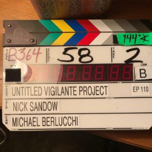 Nick Sandow Instagram - Lots of fun on this one. Thanks for having me. Wonderful cast crew and creator. @kathleenjordan @mikeberlucchi @themaddiep @jellygirl509 @kadeemhardison @virginiawms @ijnej @ttobie @markburley @netflix #sluttyteenagebountyhunters