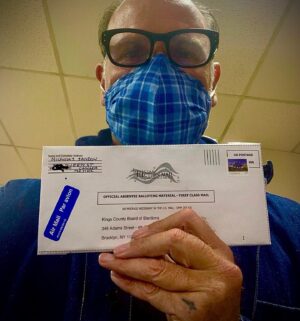 Nick Sandow Instagram - VOTE!