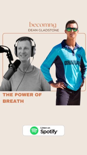 Nick Slater Instagram - The Power of Breath 🙏🏼@deanogladstone came on the show to discuss breath work, ice baths, Bondi Rescue and more. Find the full episode of becomng now on Spotify 🙏🏼