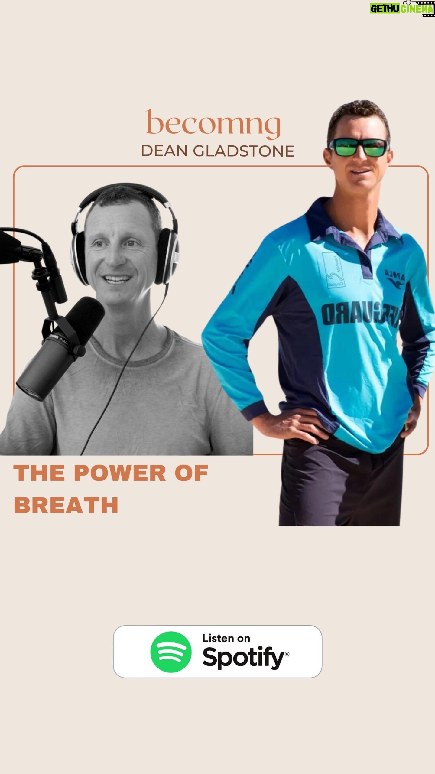 Nick Slater - 2.2K Likes - The Power of Breath 🙏🏼@deanogladstone came on the show to discuss breath work, ice baths, Bondi Rescue and more. Find the full episode of becomng now on Spotify 🙏🏼