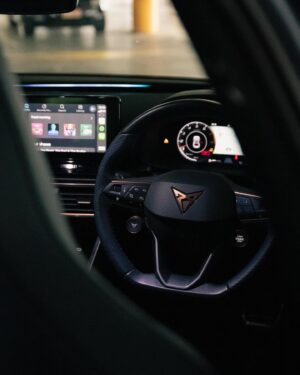 Nick Slater Instagram - The gym carpark was empty during the week and I couldn’t resist the lighting ⚡️ 

I’ve loved cars for as long as I remember and still pinching myself that I get to work with CUPRA. If you’re not familiar, CUPRA is Volkswagen’s sexy Spanish cousin who are new to Australia and on a mission to make stylish, performance-focused cars.

Why I love the CUPRA Leon VZx:

• With the matte paint and styling it’s probably the closest thing I’ll drive to a Batmobile
• It’s zippy! 221kw of power is on-tap with a sensational DSG gearbox
•Inside and out, they’ve put so much love into the details (see wing mirror projectors in the last frame)
•Feels very safe with huge Brembo brakes, adaptive cruise and lane centring
•Dropping it into CUPRA mode, with the windows down, through a tunnel is 🤌🏽

If you’re in the market for a new car, I genuinely recommend taking a CUPRA for a test-drive. They’re excellent cars at a great price and, more importantly, they’ll put a big smile on your face.

#CUPRA #CUPRALeon #leonvzx  #sponsored @cupra_aus