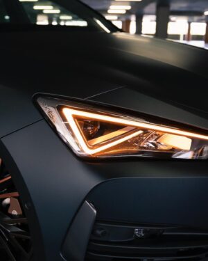 Nick Slater Instagram - The gym carpark was empty during the week and I couldn’t resist the lighting ⚡️ 

I’ve loved cars for as long as I remember and still pinching myself that I get to work with CUPRA. If you’re not familiar, CUPRA is Volkswagen’s sexy Spanish cousin who are new to Australia and on a mission to make stylish, performance-focused cars.

Why I love the CUPRA Leon VZx:

• With the matte paint and styling it’s probably the closest thing I’ll drive to a Batmobile
• It’s zippy! 221kw of power is on-tap with a sensational DSG gearbox
•Inside and out, they’ve put so much love into the details (see wing mirror projectors in the last frame)
•Feels very safe with huge Brembo brakes, adaptive cruise and lane centring
•Dropping it into CUPRA mode, with the windows down, through a tunnel is 🤌🏽

If you’re in the market for a new car, I genuinely recommend taking a CUPRA for a test-drive. They’re excellent cars at a great price and, more importantly, they’ll put a big smile on your face.

#CUPRA #CUPRALeon #leonvzx  #sponsored @cupra_aus