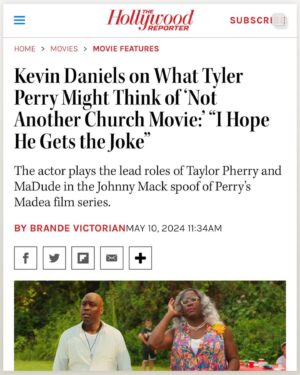 Nicki Micheaux Instagram - So proud of my friends!!! @kevindaniels27 @msvfox Y’all did that. This movie is too funny! 🤣🤣