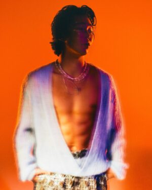 Nico Hiraga Instagram - thankk youuuu @vmagazine 
honored to be included in this month issue !!💛💚🫵🏽
•
•
•
•
From @VMagazine’s V139 Winter 2022 Issue
Photography: @dennisleupold 
Fashion: @marta.del.rio
Makeup: @loftjet
Hair: @rickyfraserhair 
Interview: @kalaherh
Editors: @overlyopinionatedblackperson / @matt.velasco
Special thanks: @kovertcreative